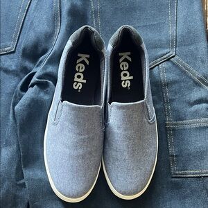 Keds Men's Denim Blue Slip-On Loafers